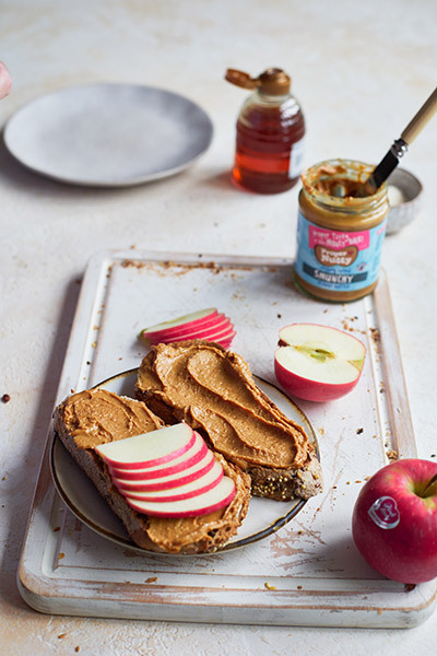 Pink Lady proper nutty toast step 2