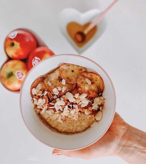 Pink Lady® Apple and Honey Porridge