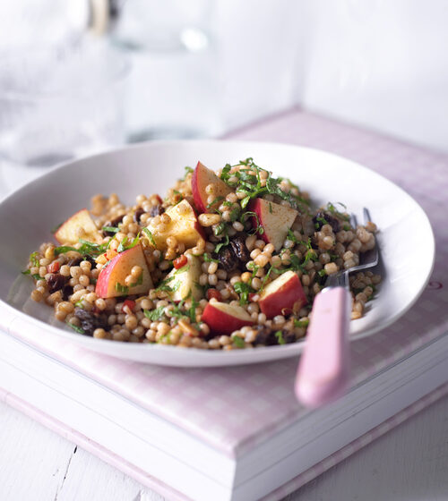 Apple and Moroccan Giant Couscous Salad
