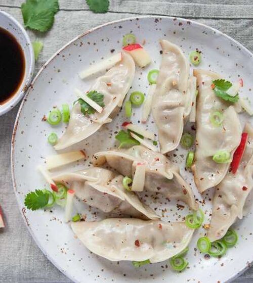 Pork, Ginger and Pink Lady® Dumplings