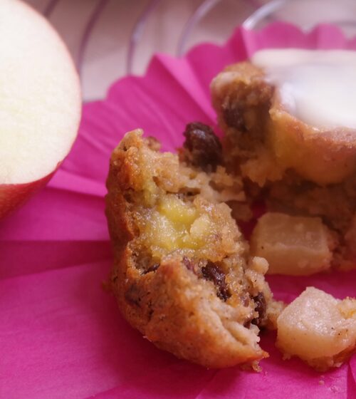 Easter Apple Simnel Muffins with Quinoa
