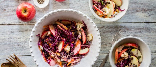 Pink Lady® Apple, Cranberry & Orange Coleslaw