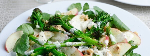 Tenderstem®, Horseradish, Apple & Toasted Hazelnut Salad